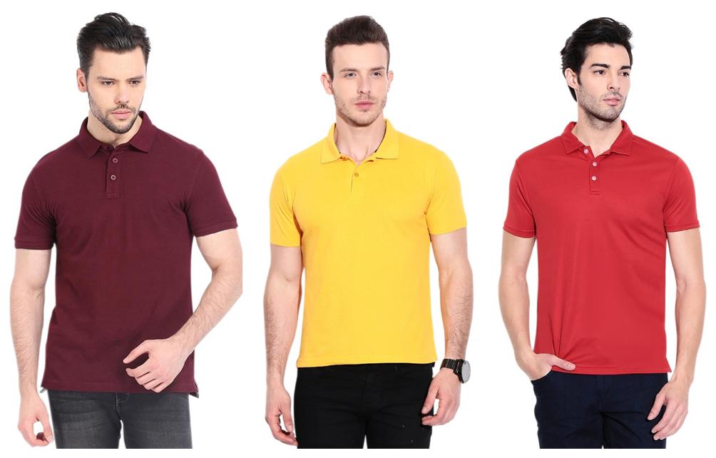 

Ansh Fashion Wear Men Maroon Regular fit Cotton Polo collar T-Shirt - Pack Of 1