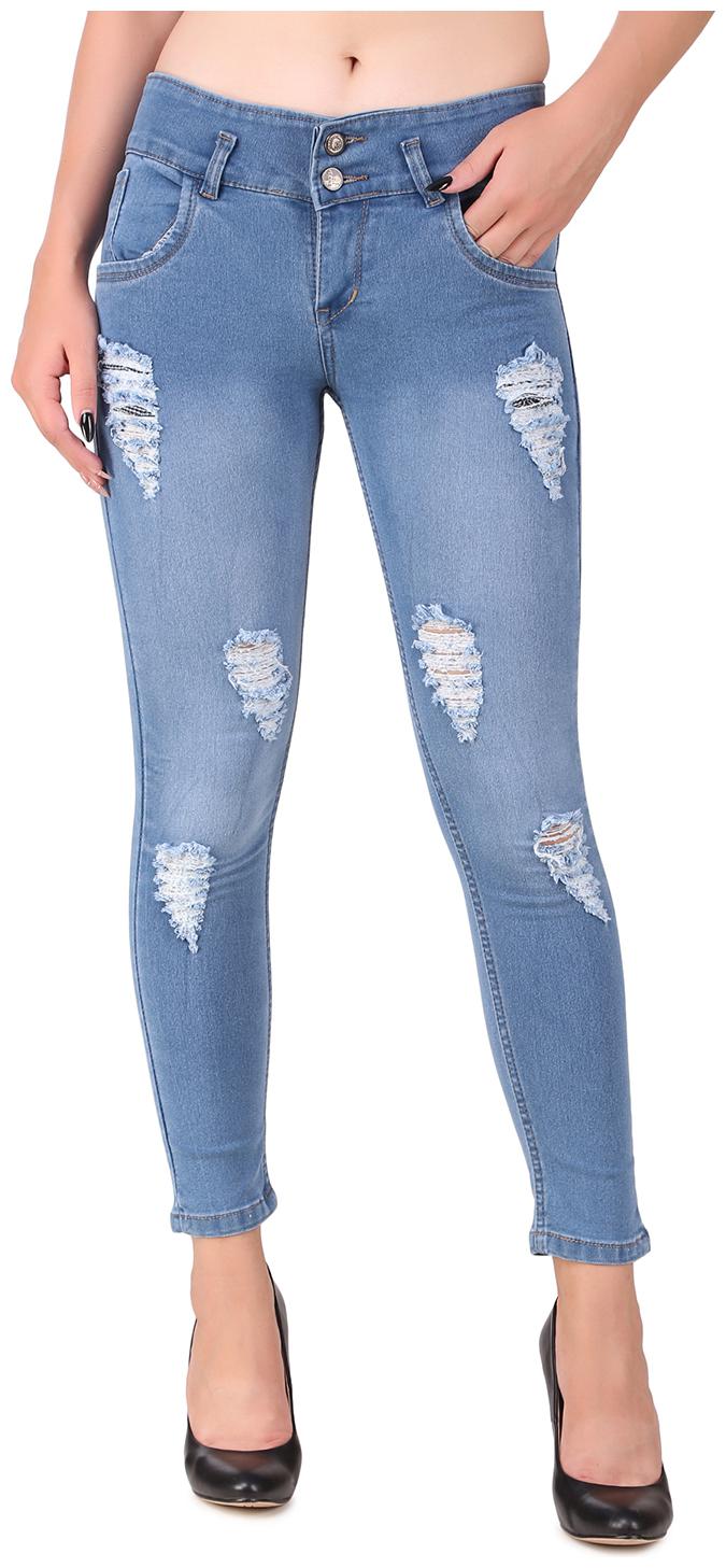 

Ansh Fashion Wear Women Blue Straight fit Jeans