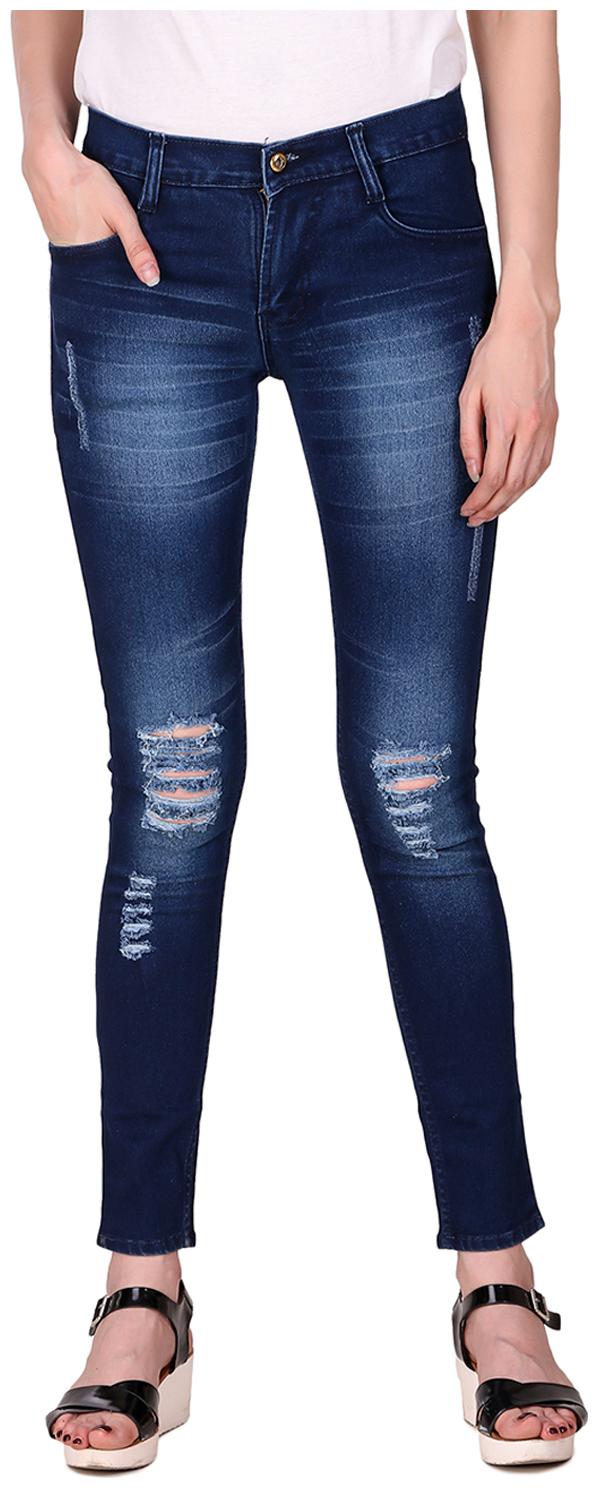 

Ansh Fashion Wear Women Blue Straight fit Jeans