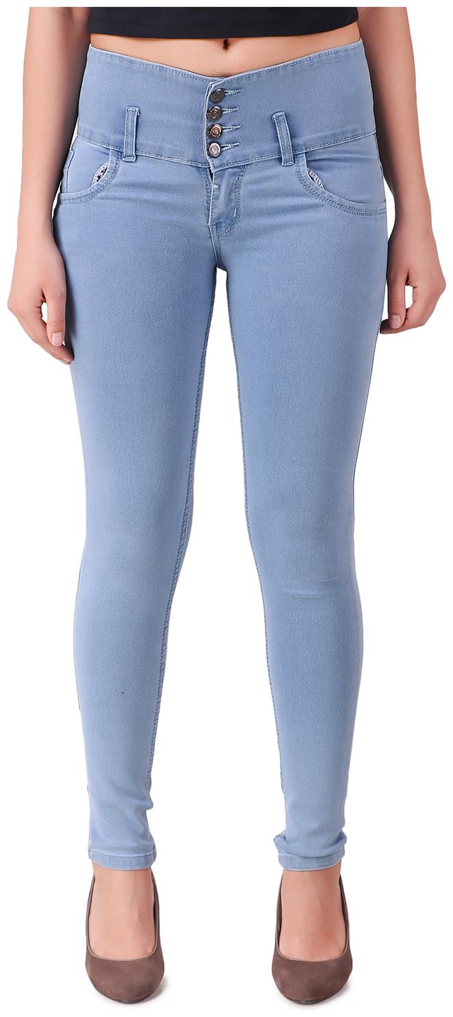 

Ansh Fashion Wear Women Blue Straight fit Jeans