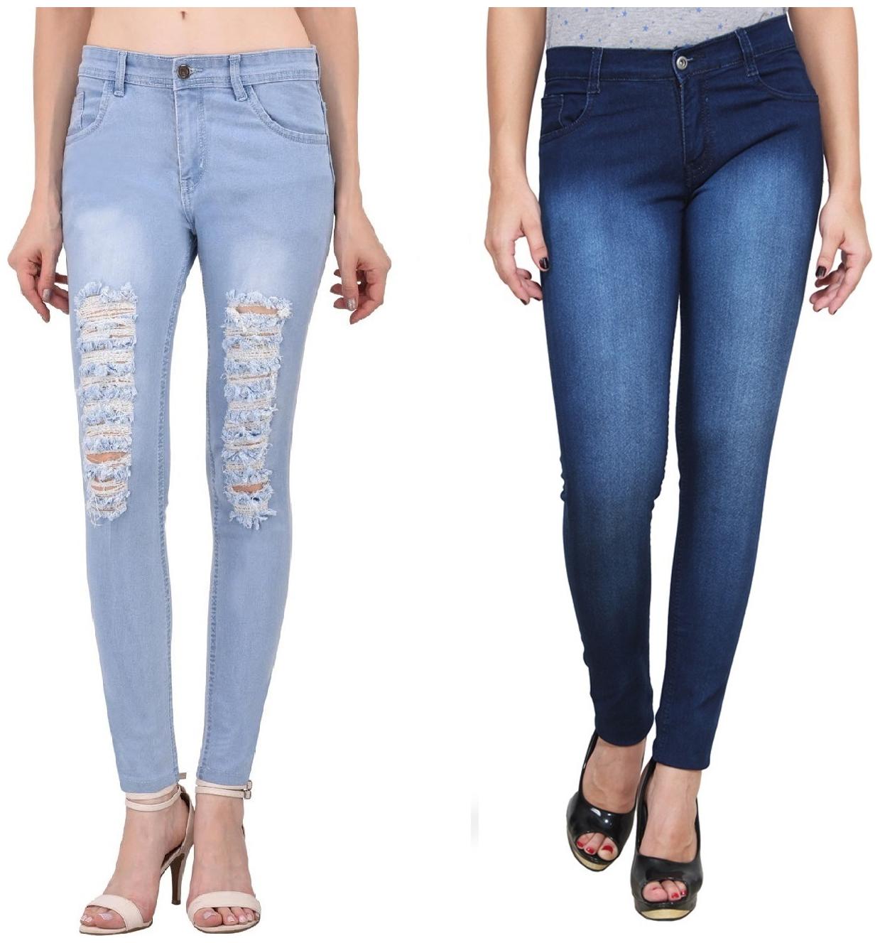 

Ansh Fashion Wear Women Blue Straight fit Jeans