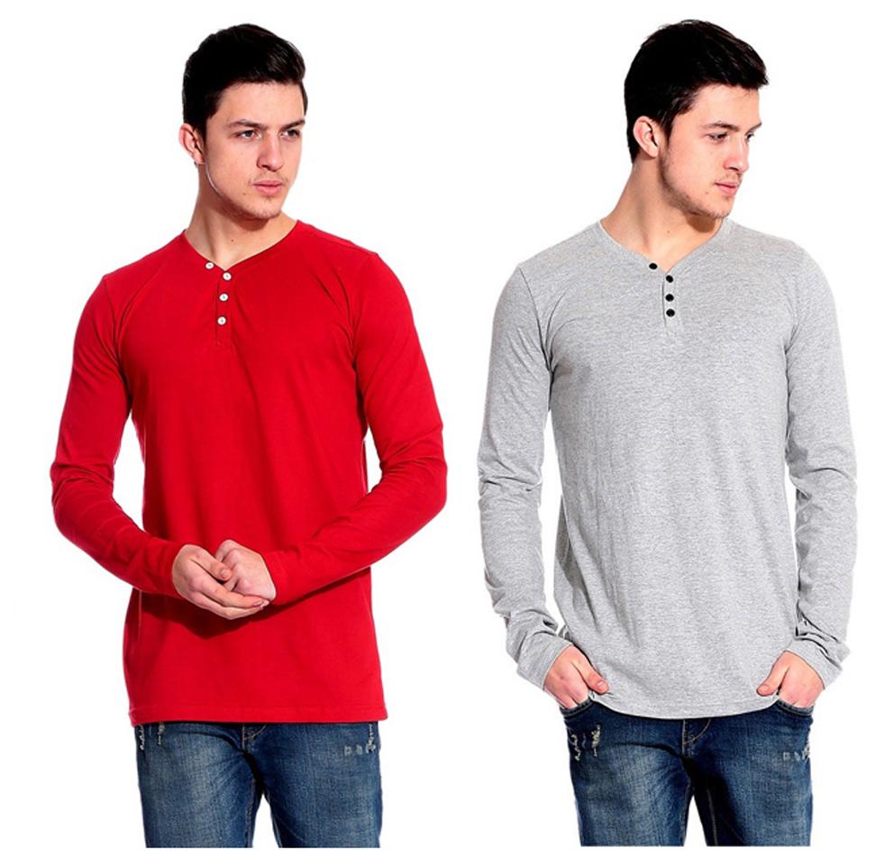 

Ansh Fashion Wear Men Multi Regular fit Cotton V neck T-Shirt - Pack Of 2