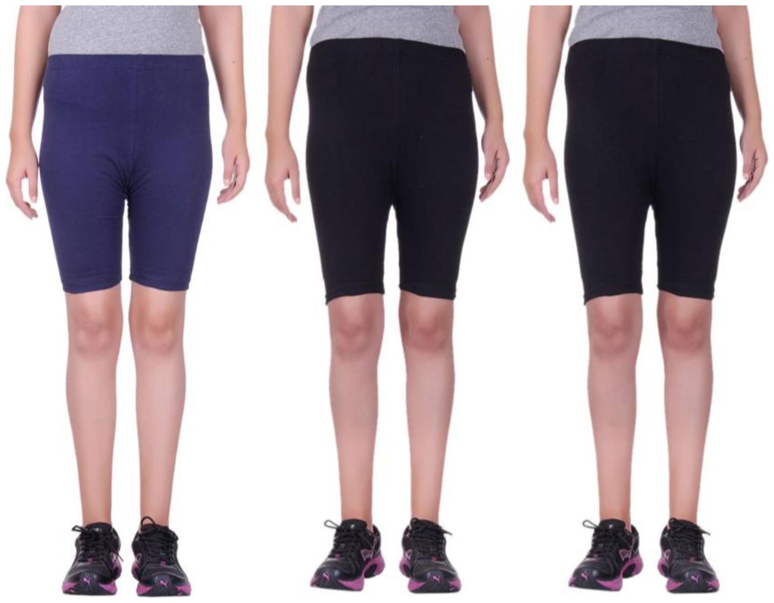 

Ansh Fashion Wear Women Solid Sport shorts - Assorted