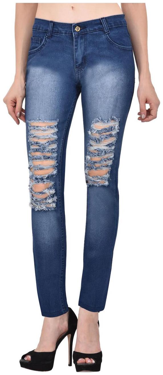 

Ansh Fashion Wear Women Blue Straight fit Jeans