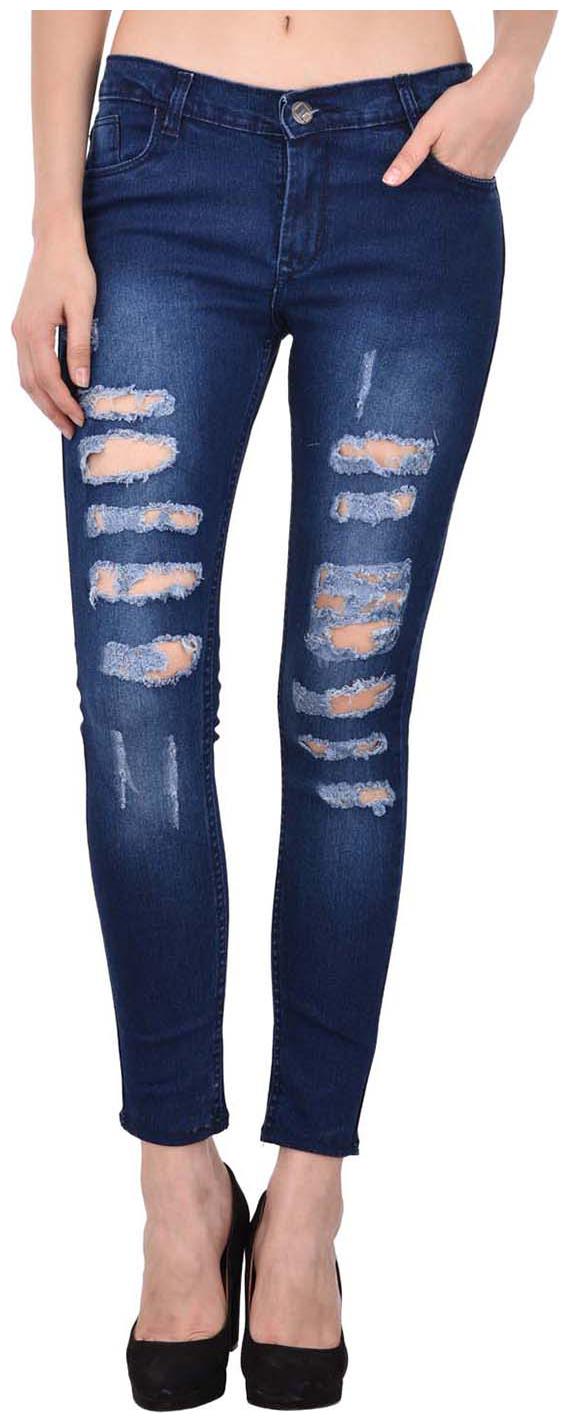 

Ansh Fashion Wear Women Blue Straight fit Jeans
