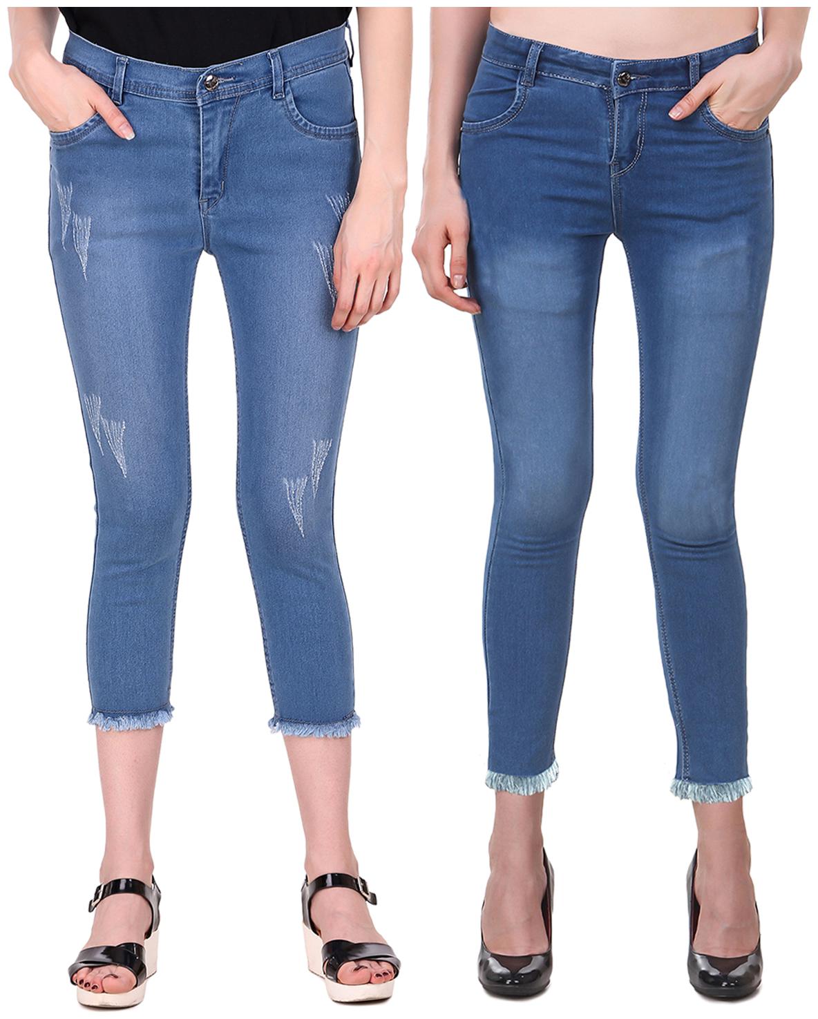 

Ansh Fashion Wear Women Blue Straight fit Jeans