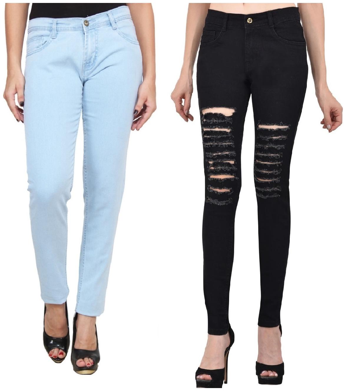 

Ansh Fashion Wear Women Multi Straight fit Jeans