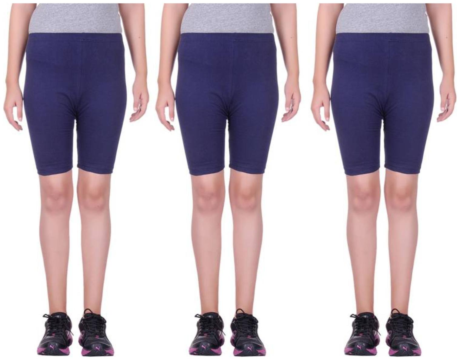 

Ansh Fashion Wear Women Solid Sport shorts - Assorted