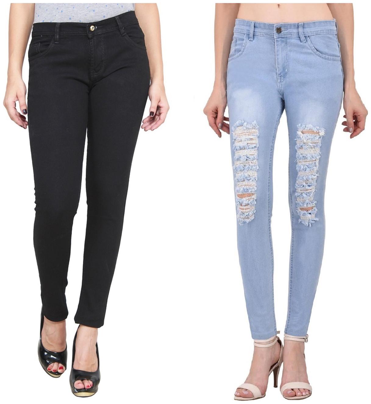 

Ansh Fashion Wear Women Multi Straight fit Jeans