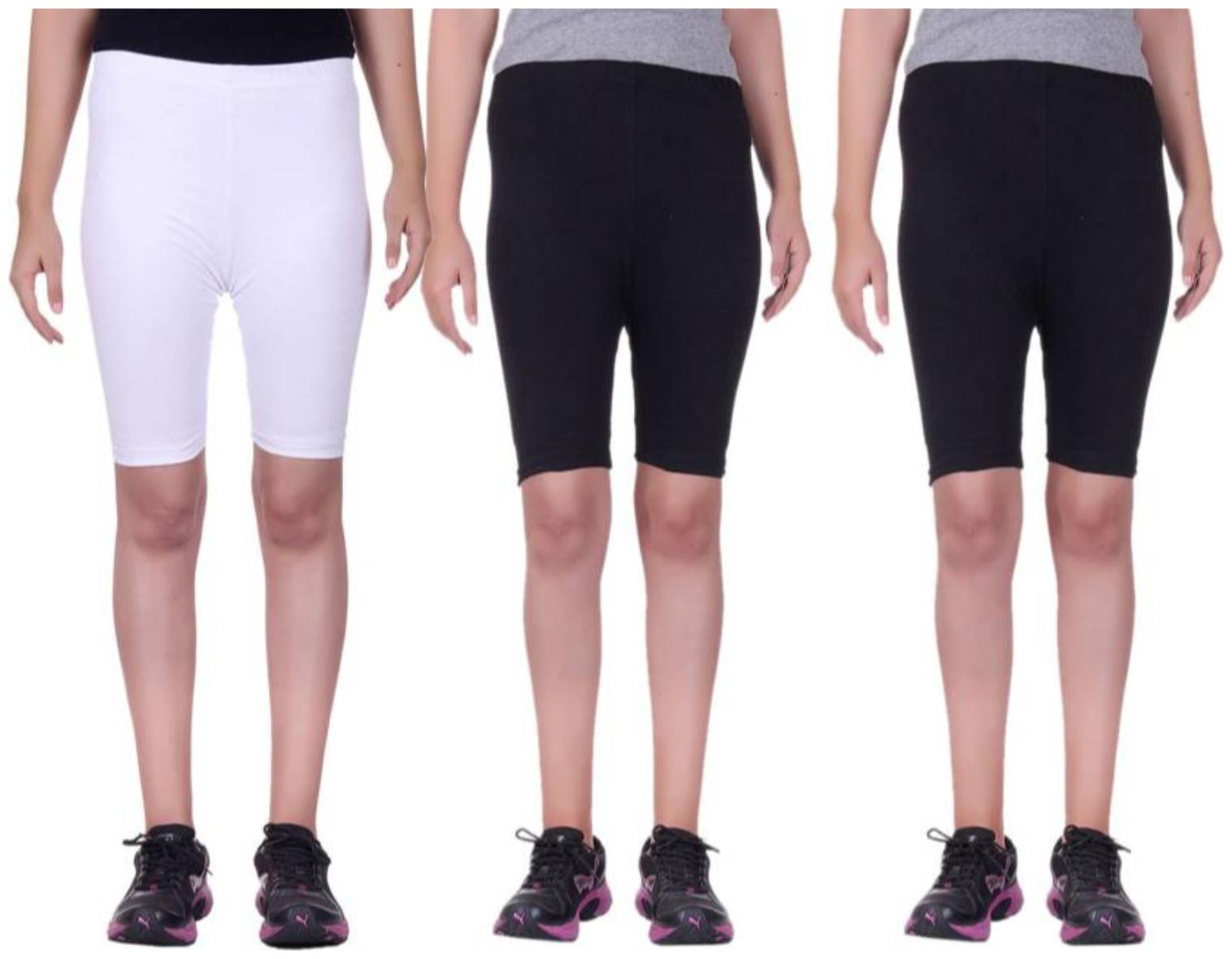 

Ansh Fashion Wear Women Solid Sport shorts - Assorted