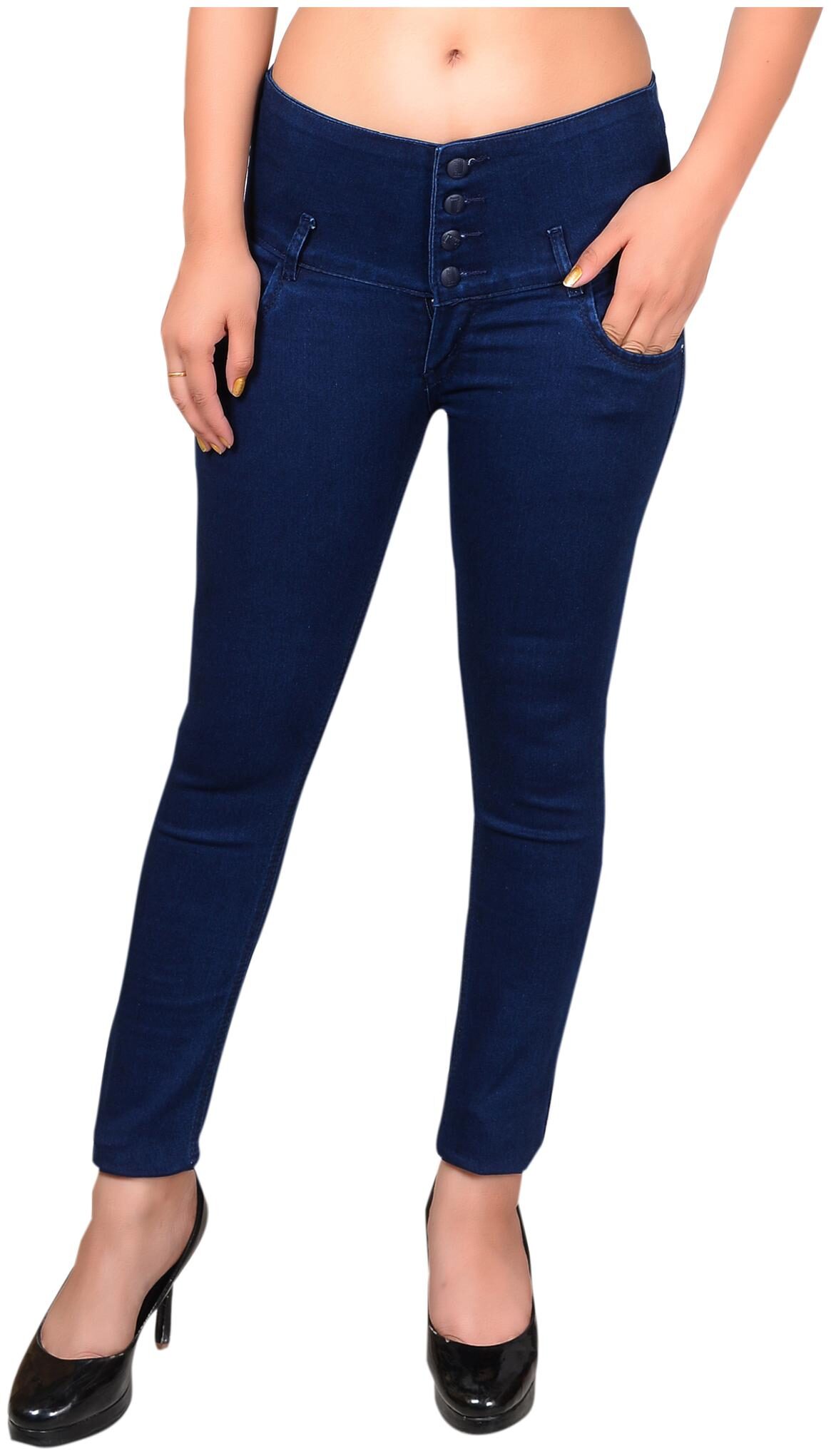 

Ansh Fashion Wear Women Blue Straight fit Jeans