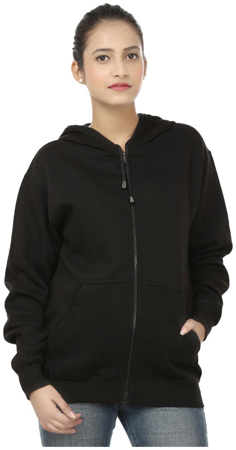 

Ansh Fashion Wear Black Cotton Blend Sweatshirt