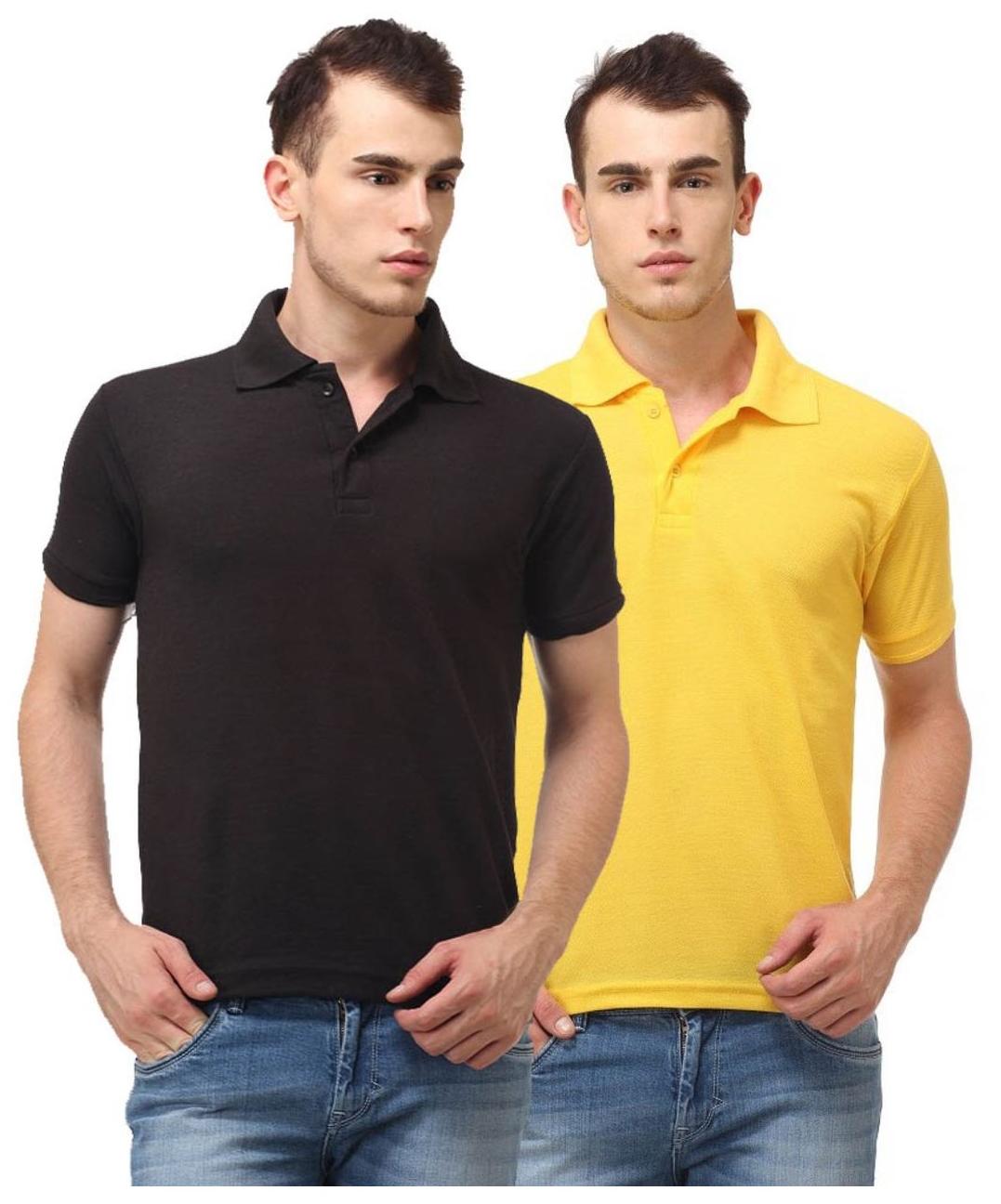 

Ansh Fashion Wear Men Multi Regular fit Cotton Polo collar T-Shirt - Pack Of 1