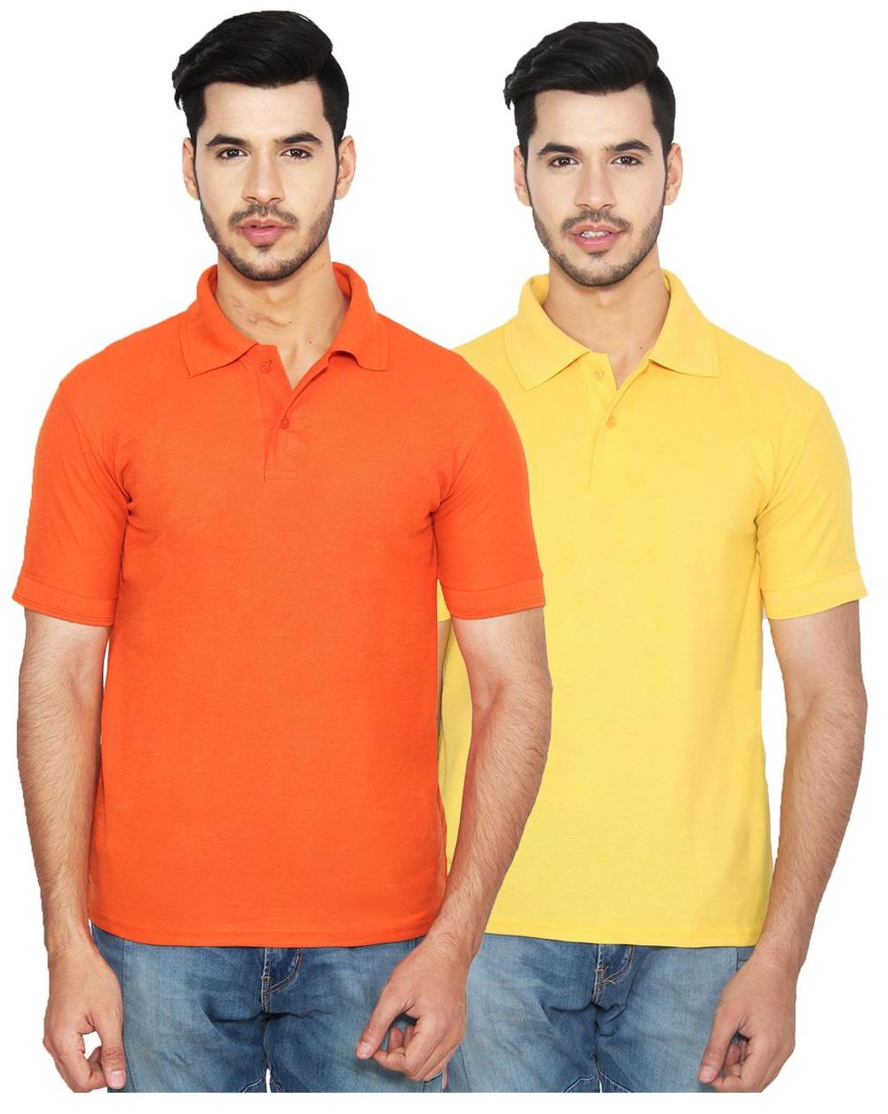 

Ansh Fashion Wear Men Multi Regular fit Cotton Polo collar T-Shirt - Pack Of 1