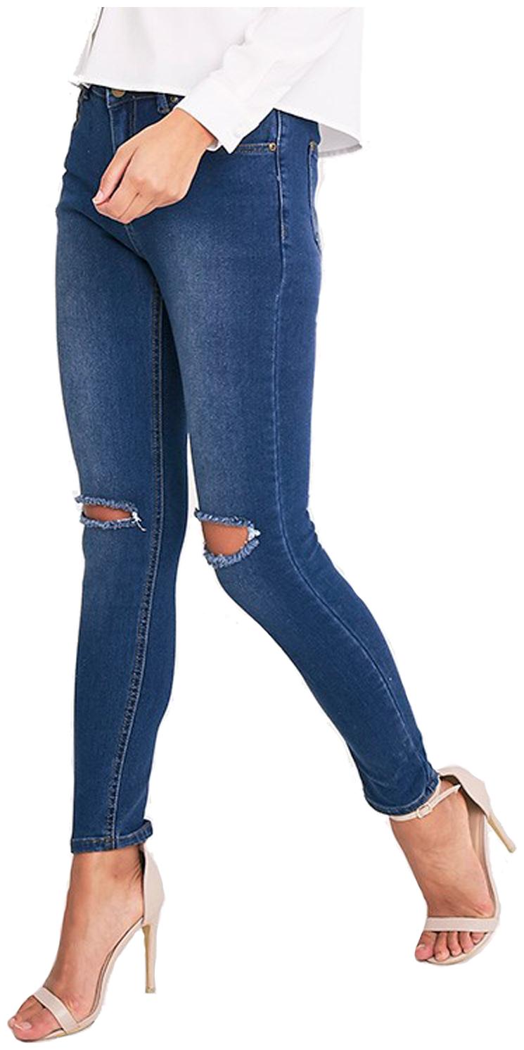 

Ansh Fashion Wear Women Blue Straight fit Jeans