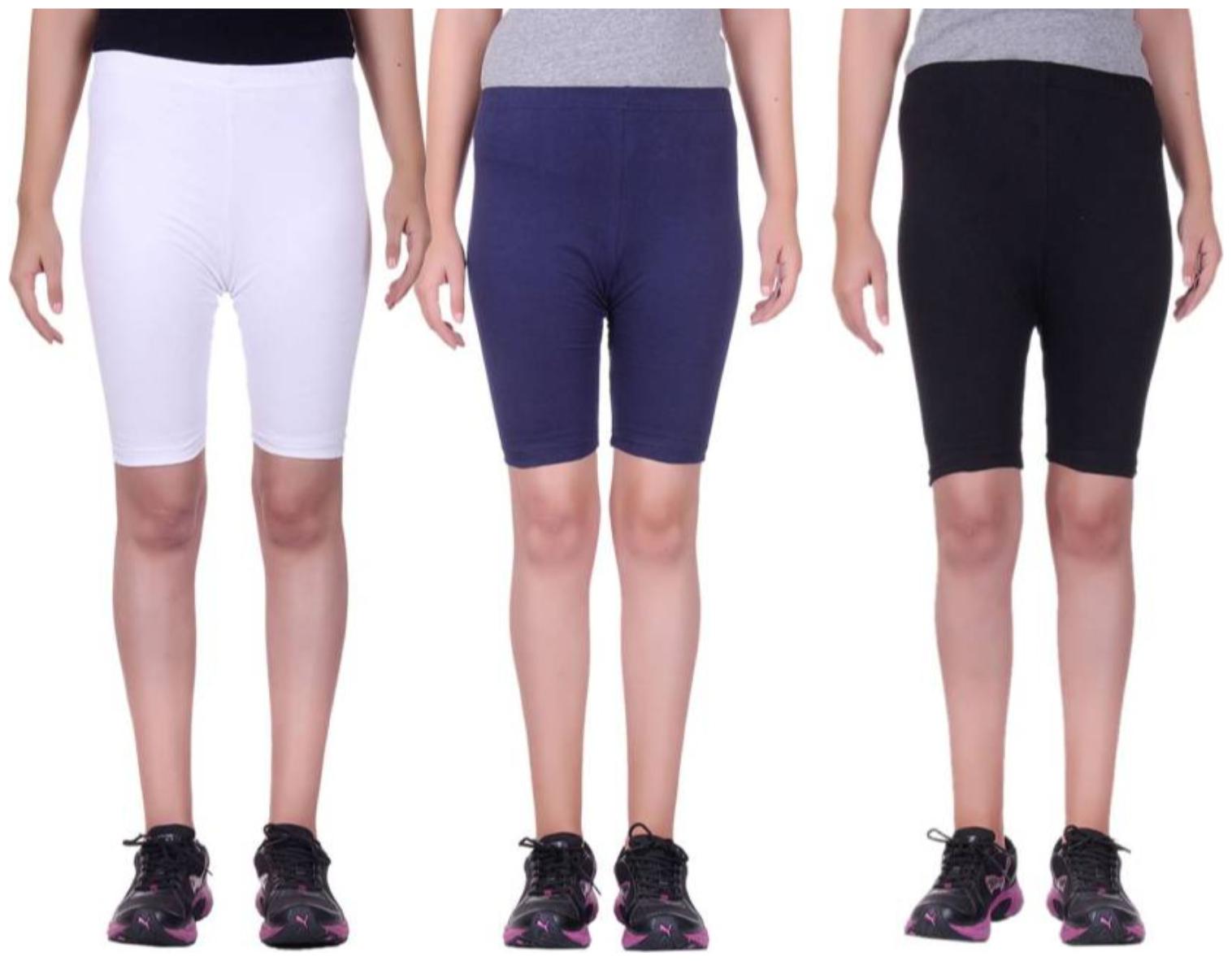 

Ansh Fashion Wear Women Solid Sport shorts - Assorted