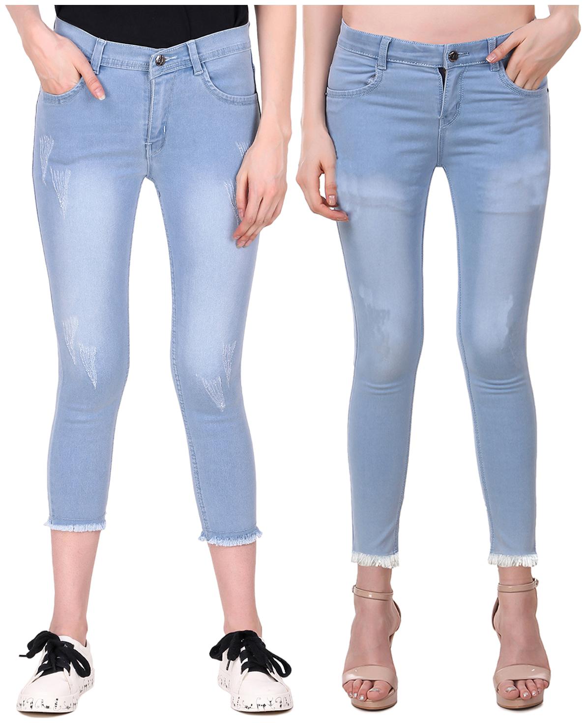 

Ansh Fashion Wear Women Blue Straight fit Jeans