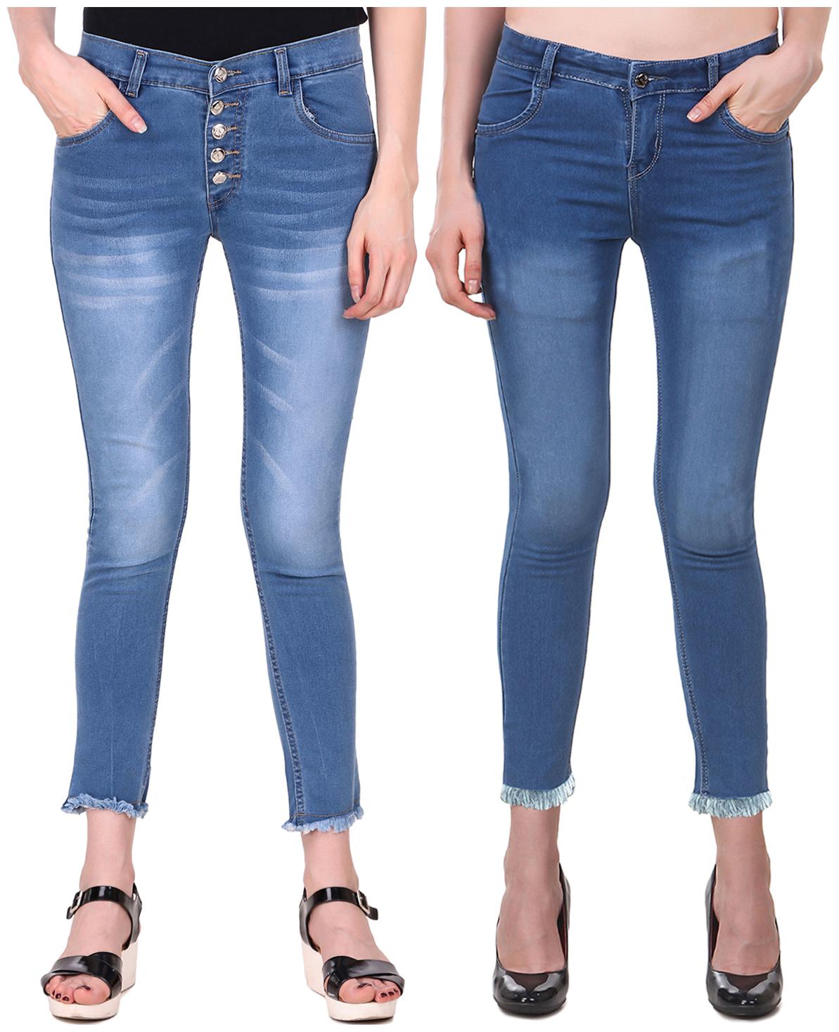 

Ansh Fashion Wear Women Blue Straight fit Jeans