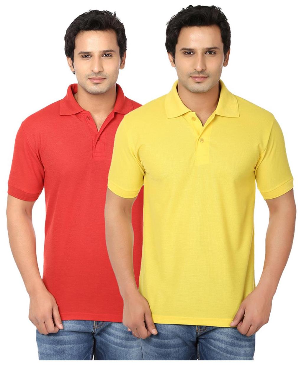 

Ansh Fashion Wear Men Multi Regular fit Cotton Polo collar T-Shirt - Pack Of 1