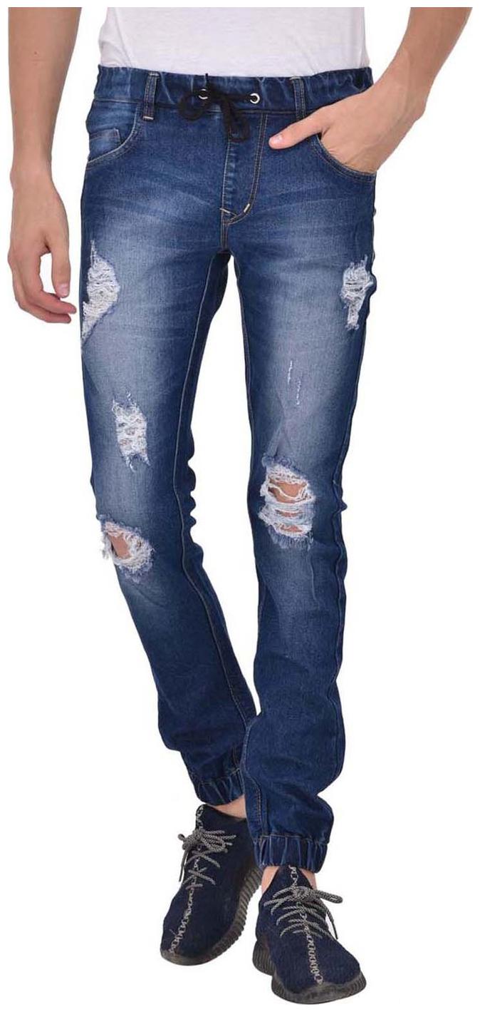 

Ansh Fashion Wear Men Blue Jogger Jeans