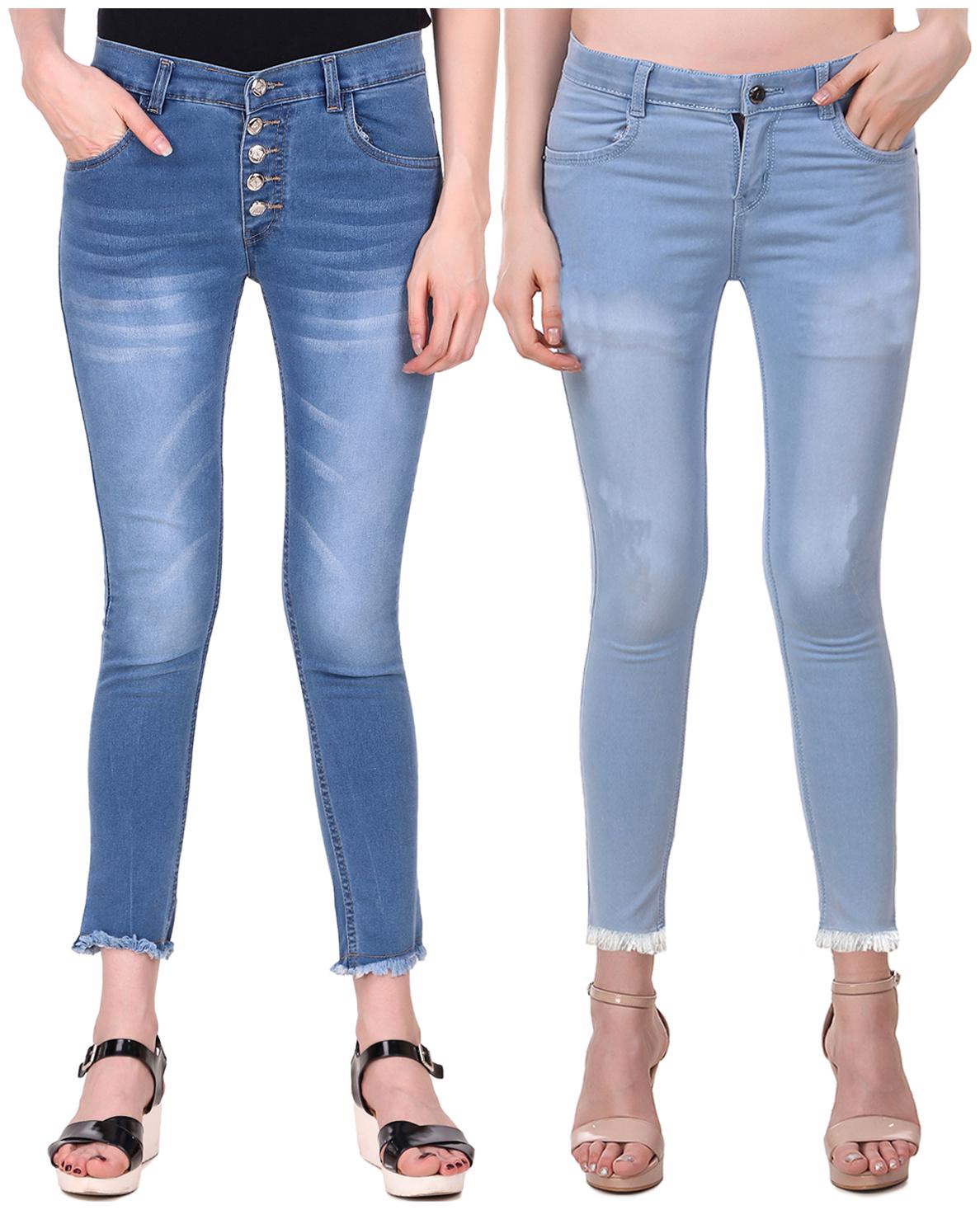 

Ansh Fashion Wear Women Blue Straight fit Jeans