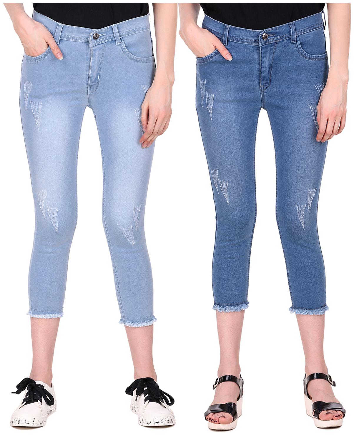 

Ansh Fashion Wear Women Blue Straight fit Jeans