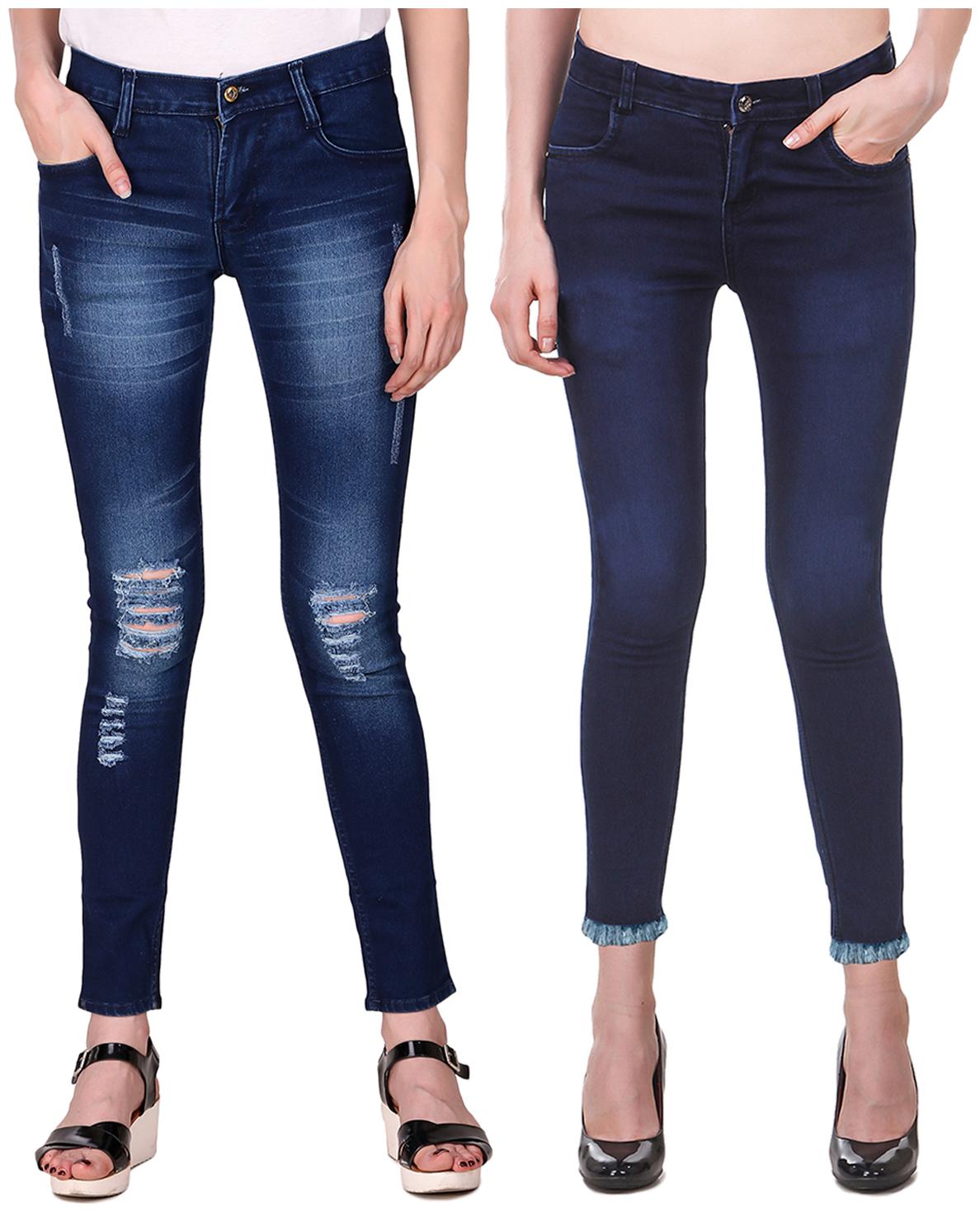 

Ansh Fashion Wear Women Blue Straight fit Jeans