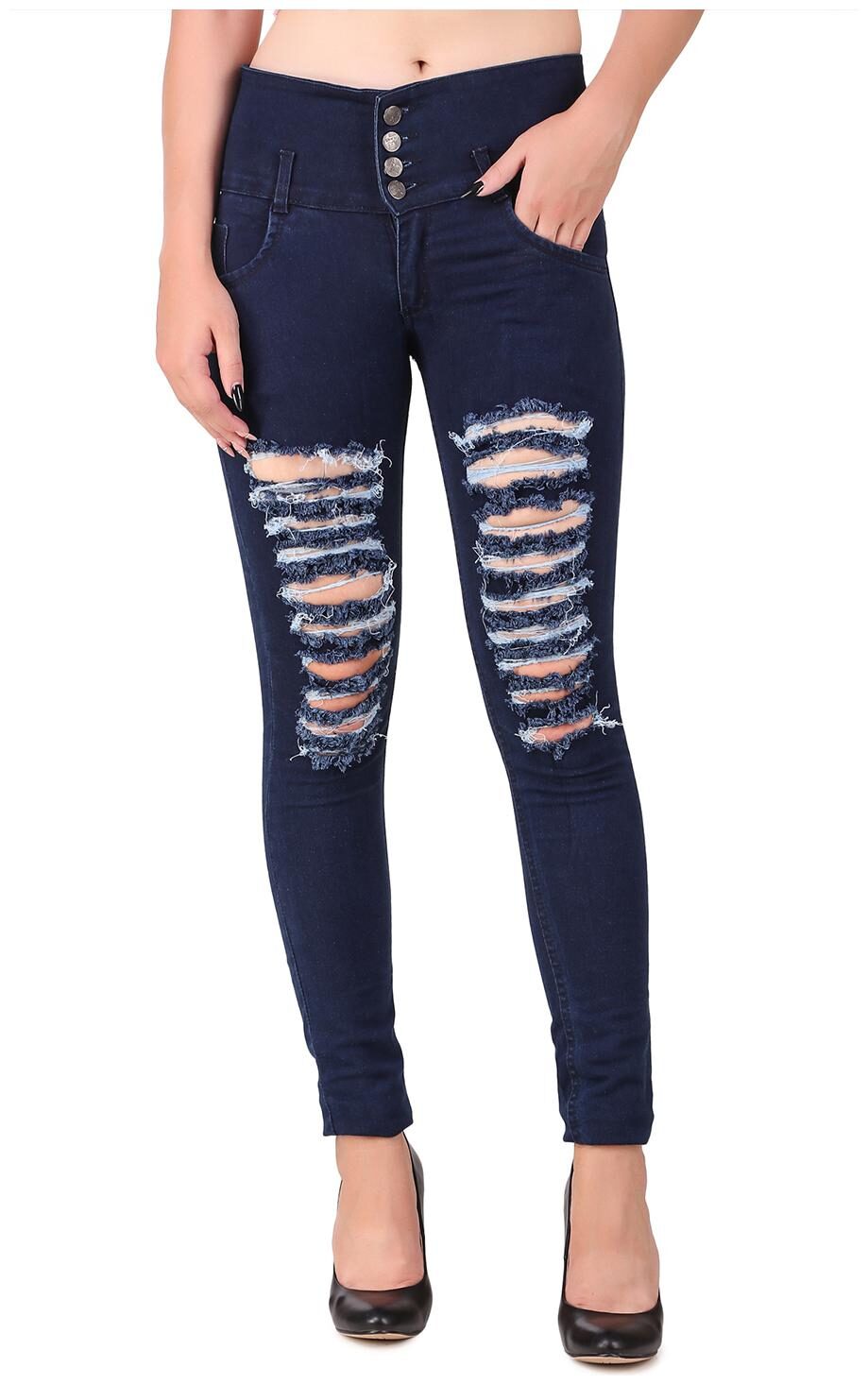 

Ansh Fashion Wear Women Blue Straight fit Jeans