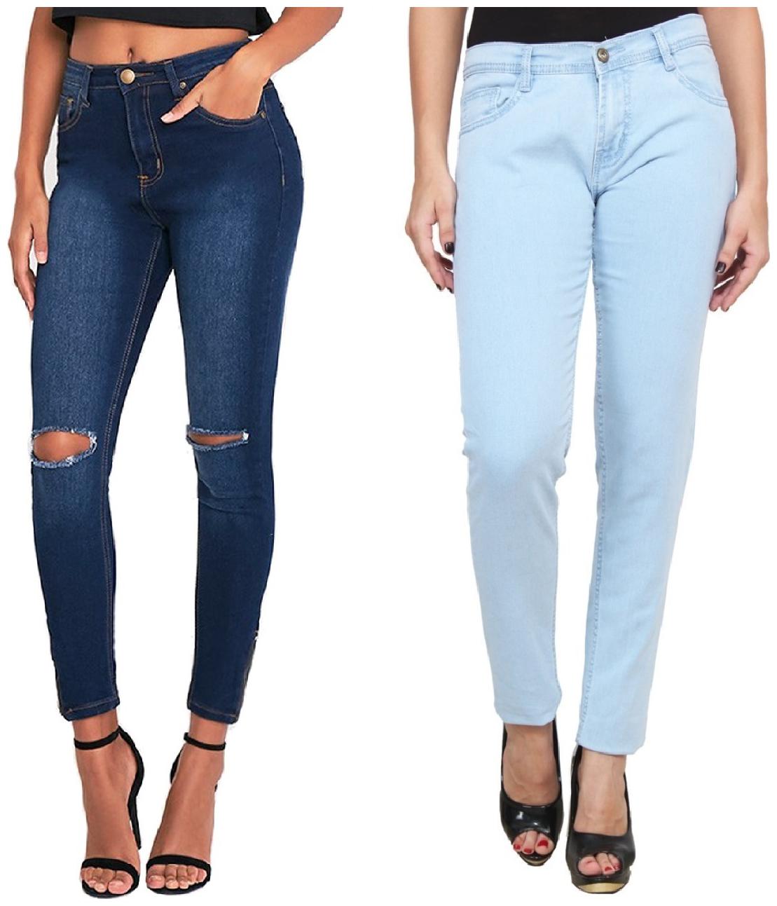 

Ansh Fashion Wear Women Multi Straight fit Jeans