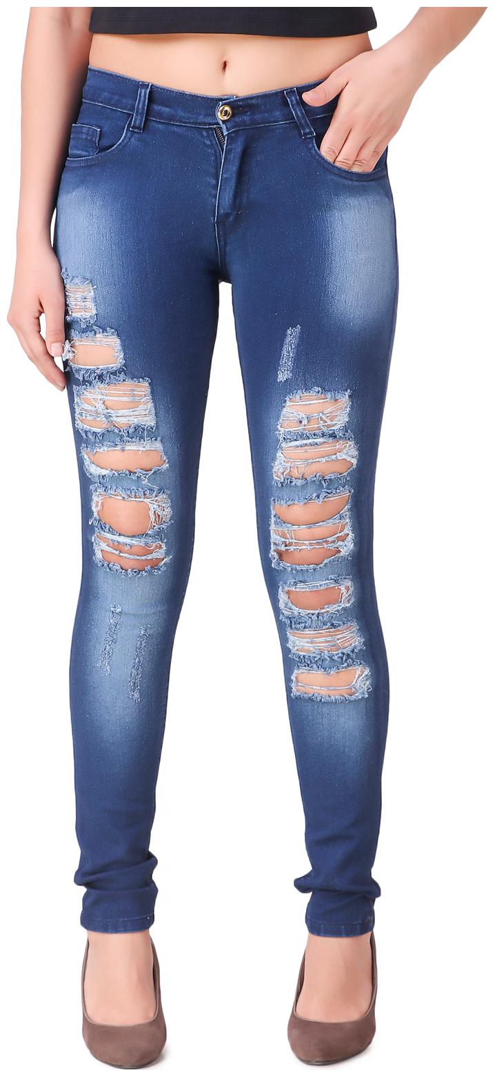 

Ansh Fashion Wear Women Blue Straight fit Jeans