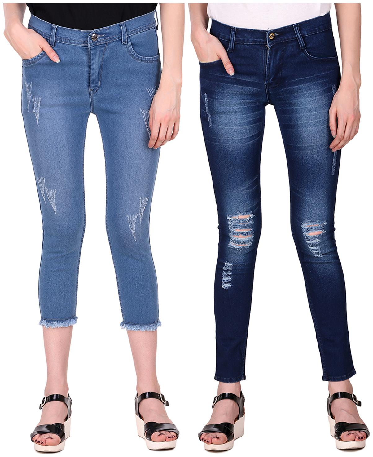 

Ansh Fashion Wear Women Blue Straight fit Jeans