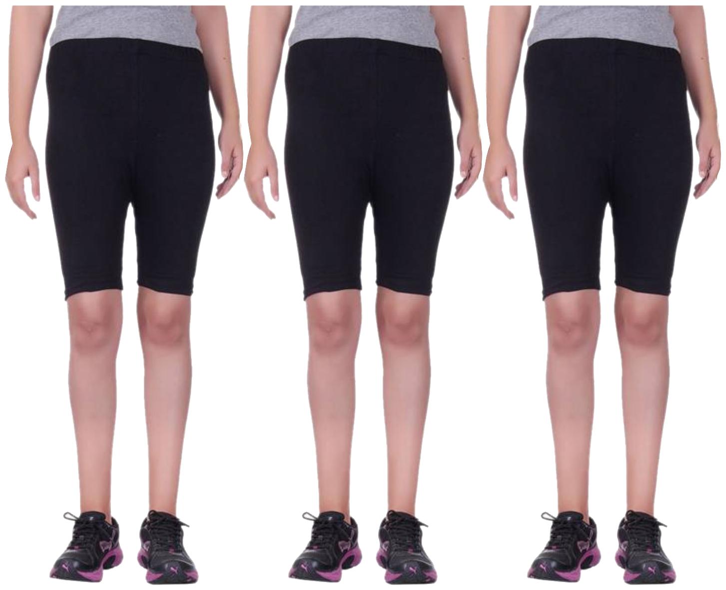 

Ansh Fashion Wear Women Solid Sport shorts - Assorted