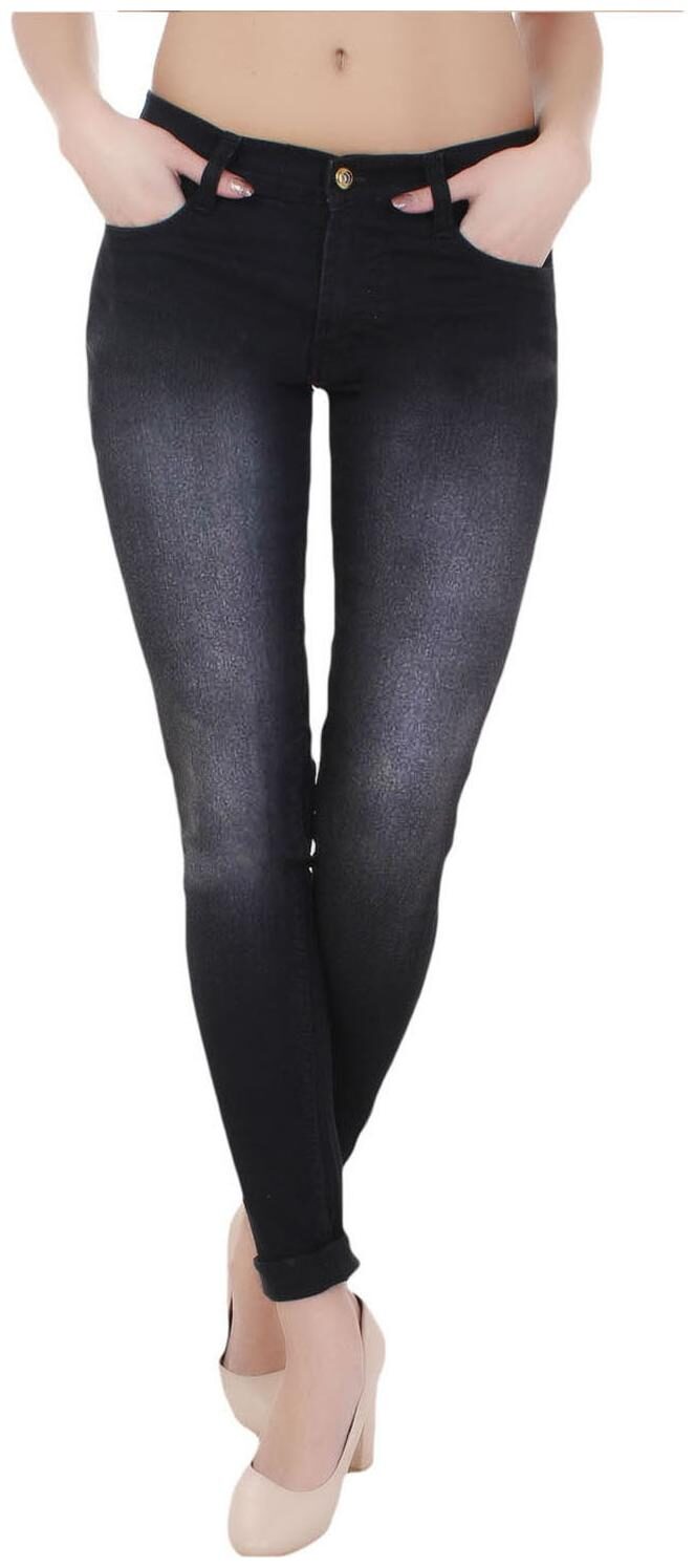 

Ansh Fashion Wear Women Black Straight fit Jeans