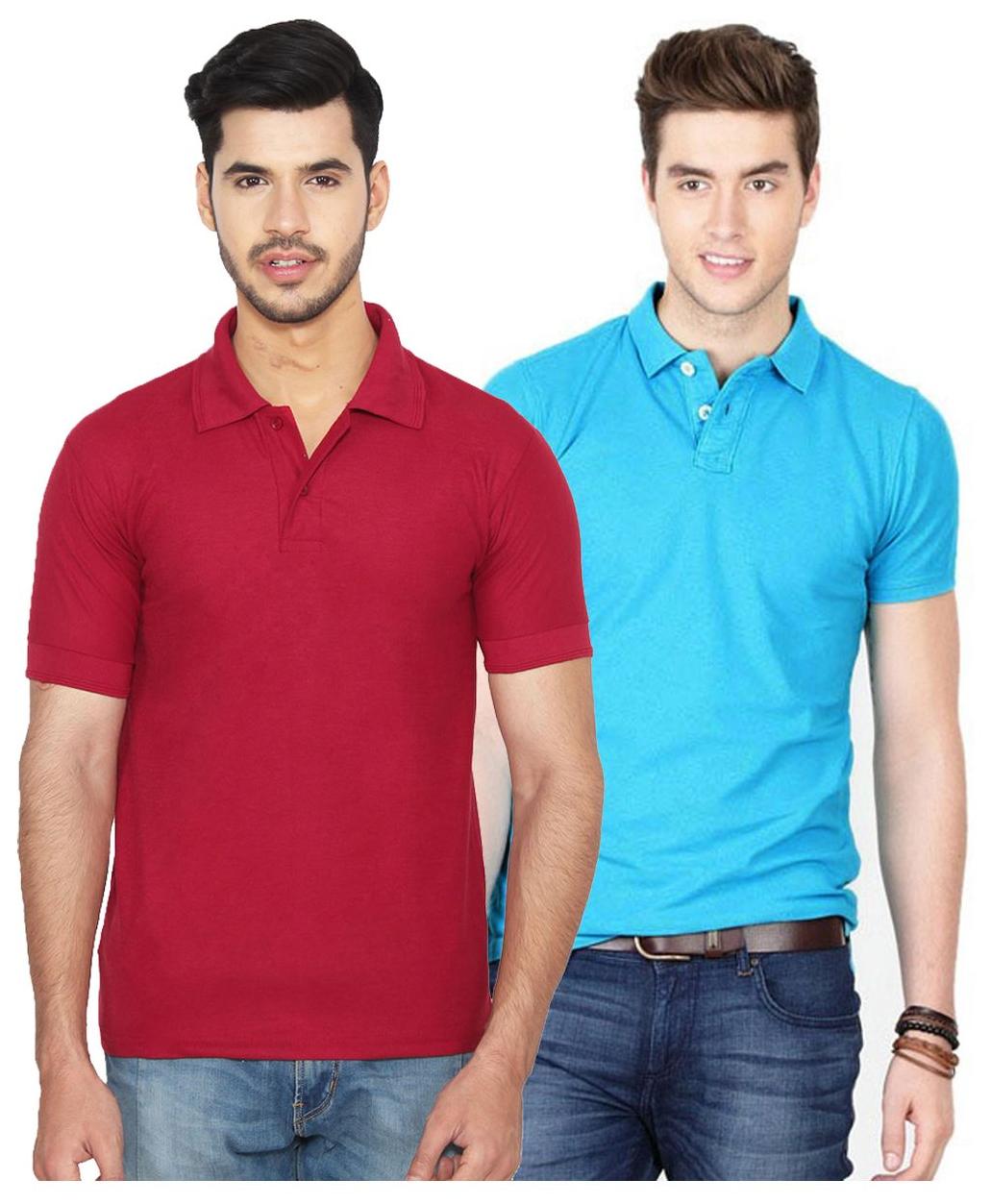 

Ansh Fashion Wear Men Maroon Regular fit Cotton Polo collar T-Shirt - Pack Of 1