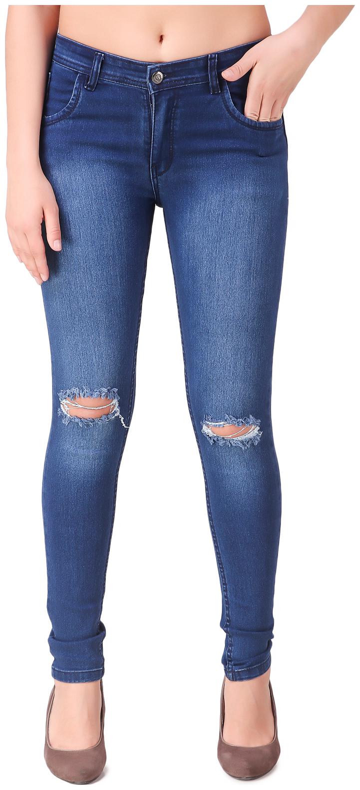 

Ansh Fashion Wear Women Blue Straight fit Jeans