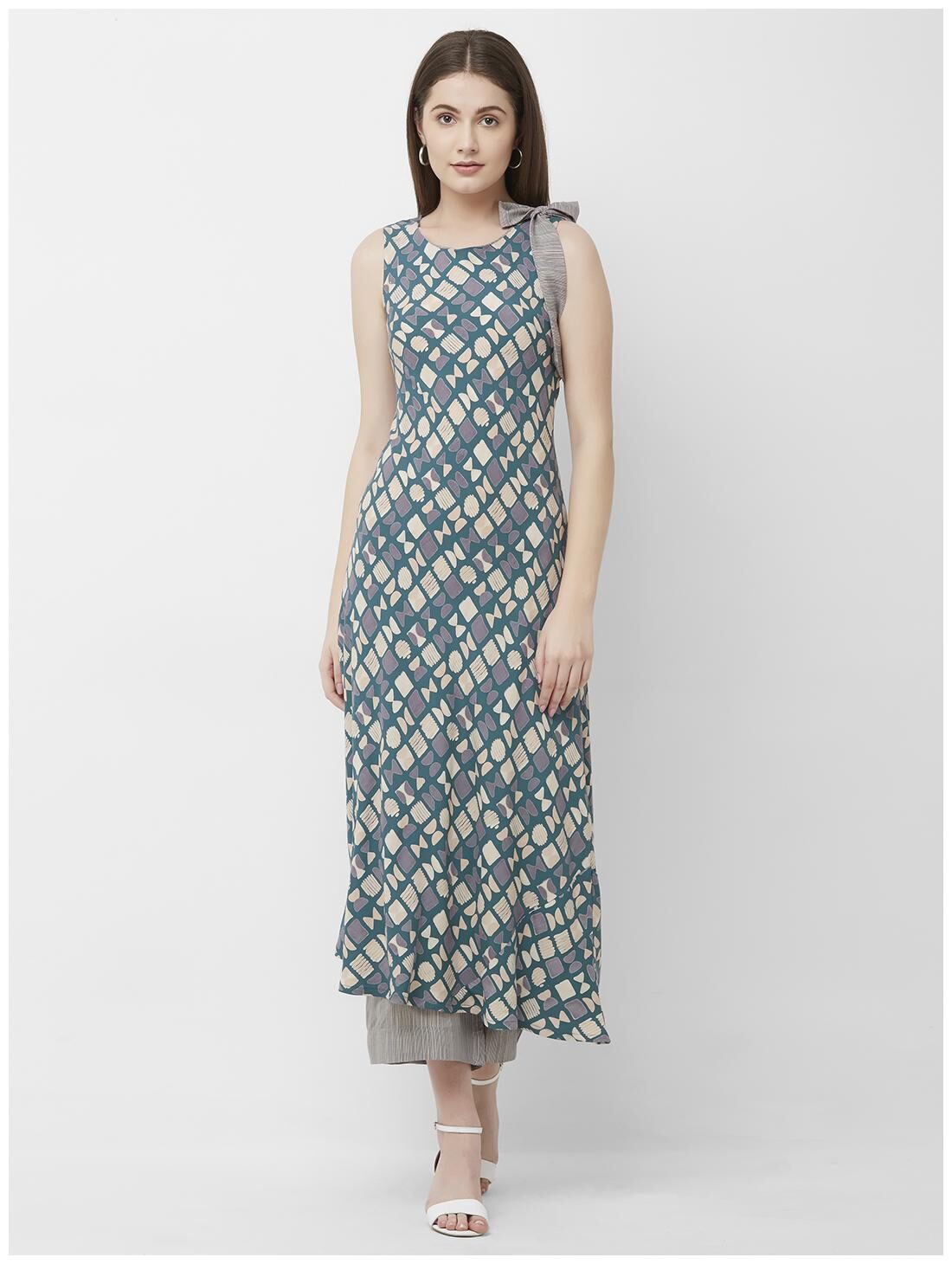 

ANVITA Women Multi Printed Straight Kurta