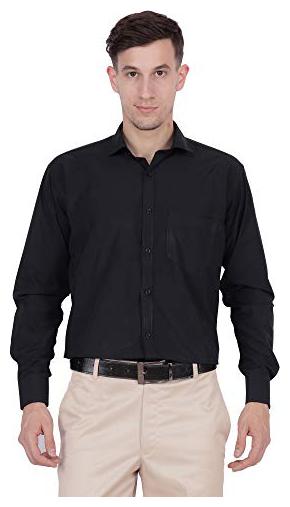 

APPEL TOUCH Men Regular fit Formal Shirt - Black
