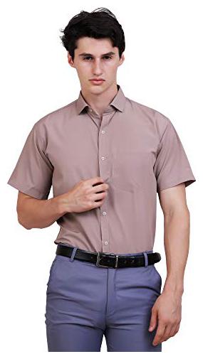 

APPEL TOUCH Men Regular fit Formal Shirt - Brown