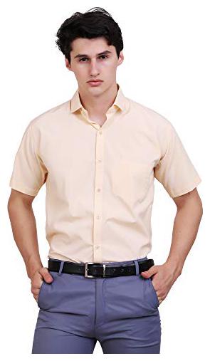 

APPEL TOUCH Men Regular fit Formal Shirt - Cream