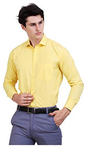 

APPEL TOUCH Men Regular fit Formal Shirt - Yellow