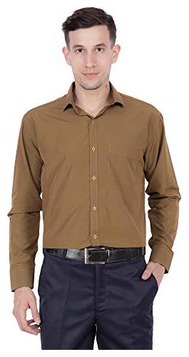 

APPEL TOUCH Men Regular fit Formal Shirt - Brown
