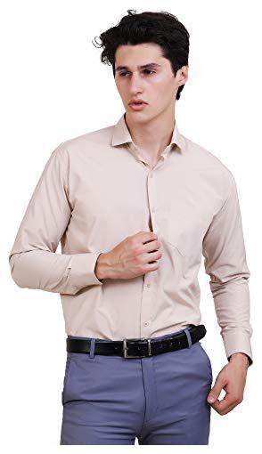 

APPEL TOUCH Men Regular fit Formal Shirt - Cream