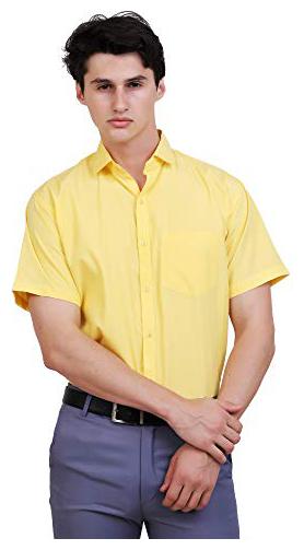 

APPEL TOUCH Men Regular fit Formal Shirt - Yellow