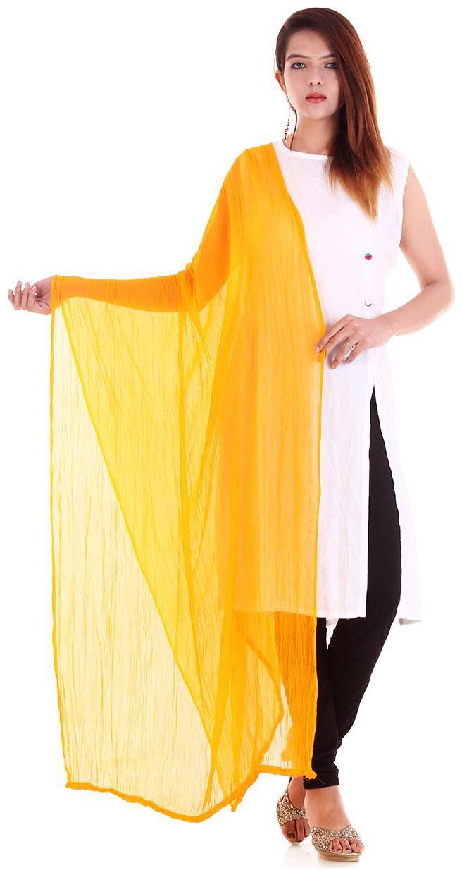 

Apratim Women Cotton Solid Color Dupattas