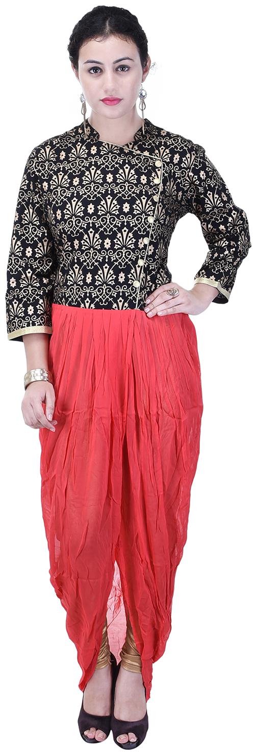 

Aprique Fab Women Multi Printed Straight Kurti