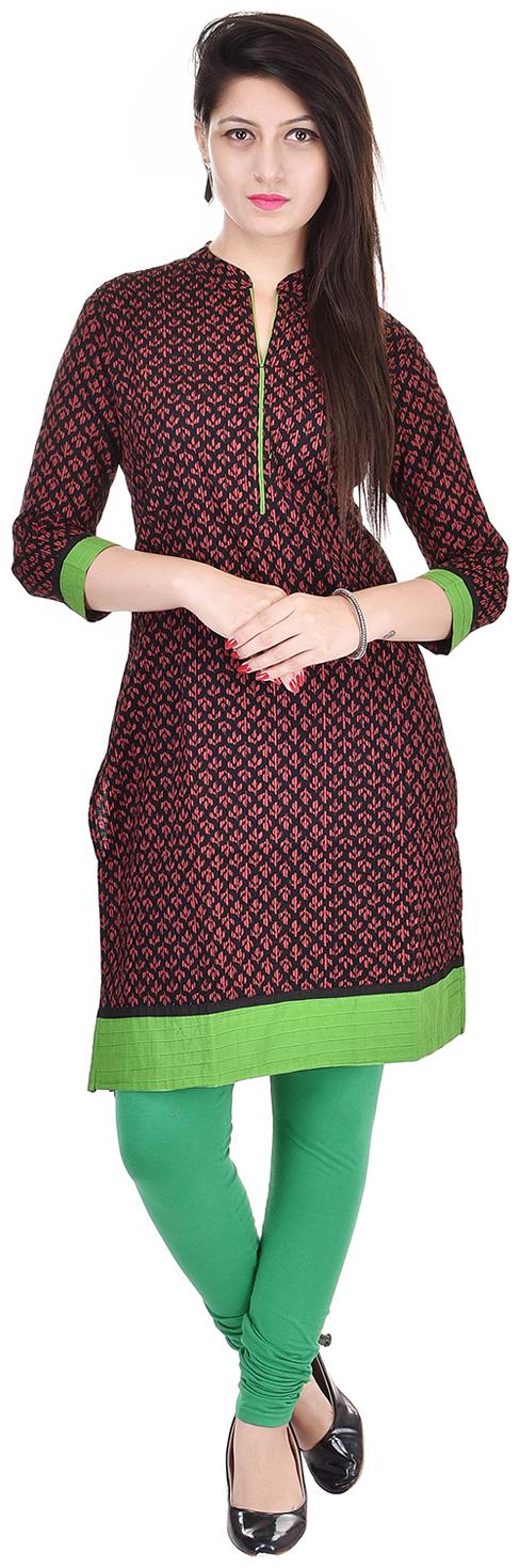 

Aprique Fab Women Multi Printed Straight Kurti