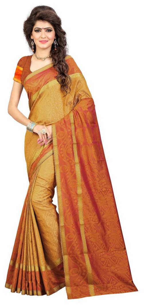 

arars artificial silk saree kanchipuram style (NBB01 MUSTARD)