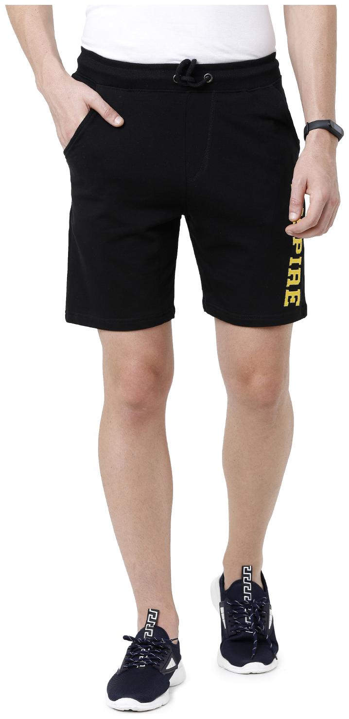 

ARDEUR Men Black Regular Fit Regular Shorts