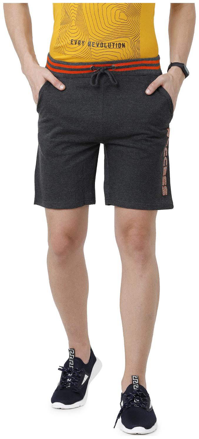

ARDEUR Men Grey Regular Fit Regular Shorts