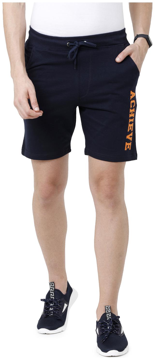 

ARDEUR Men Navy Blue Regular Fit Regular Shorts